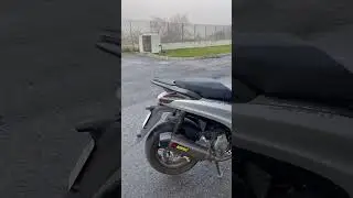 Piaggio beverly with Akrapovic #akrapovic