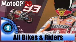 MotoGP 20 - All Bikes & Riders - Full Roster