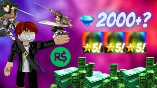 really lucky summons!!!/ all star tower defense/ 2000+ gem summons