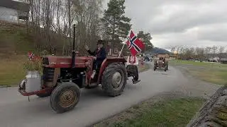 Veteranbiltog 17. mai i Rindal 2021