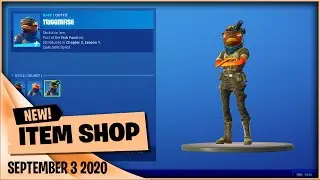 FORTNITE ITEM SHOP SEPTEMBER 3 2020 *TRIGGERFISH* (5 FREE GIFTS)
