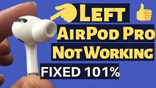 8 Fix, Left AirPod Pro Not Working 101%: Easy Solutions For Big Problem [2025]