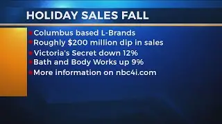 Victoria's Secret sales drop, leading to weak holiday season for L Brands