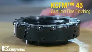 KCFM&trade; 45 &ndash; Face Mill for Cast Iron Fine Finishing