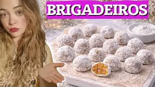COMO HACER BRIGADEIROS CON TRES INGREDIENTES - BRIGADEIROS DE DULCE DE LECHE - BRIGADEIRO RIQUISIMO