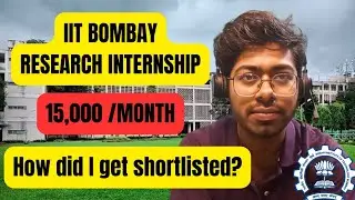 IIT Bombay Research Internship 2024-2025 | Strategy | Software Engineer #engineering #iitbombay #job