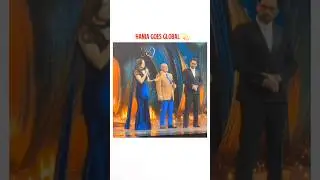 Global Award & Hania Amir #awards #haniaamir #yt