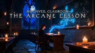 Fantasy Study Music for Focus | Candlelit Arcane Classroom 🕯️