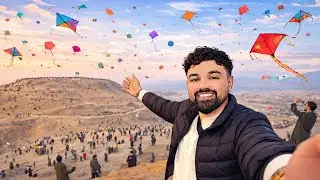 جشن کاغذباد بازی در کابل 😳😍