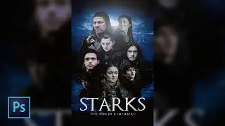 Poster Design in Photoshop | Game of Thrones