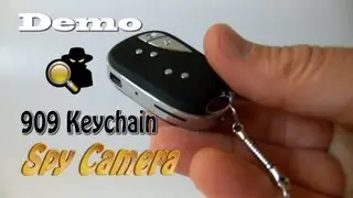 909 Chrome Keychain Spy Camera DEMO