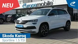 Skoda Karoq Sportline TSI ACT OPF DSG 150 ACC, Virtual Cockpit, NAVI, LED, KESSY, AHK, UVM.