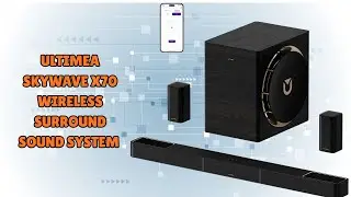 ULTIMEA Skywave X70 Wireless Surround Sound System &ndash; Clear Audio with No Interference &ndash; REVIEW