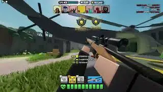 sniping on a new roblox fps