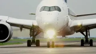 Singapore Airlines A350 Launch at Manchester Airport
