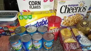 First Food Shop of 2026 - M&S and Sainsburys (family of 3)