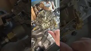 Restored Quadrajet test run