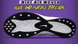 Nike Air Woven Olive And Purple Threads DETAILED LOOK and Release Update