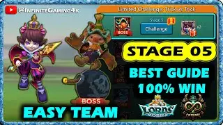 Petite devil stage 5 auto|Beatrix Stage 5 auto|Limited Challenge Trick vs Trick Stage 5 Lords Mobile