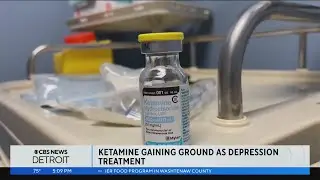 Ketamine treatment for depression gaining popularity in US