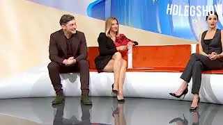 Jovana Sexy Legs in Black Heels