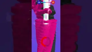 helix stack smash level 24 #asmr #games #helixstackjump #gameplay #helixjump #stackball