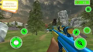 Wild Dino Hunting Sniper 2021 All levels New Gameplay (ios,android) Walkthrough