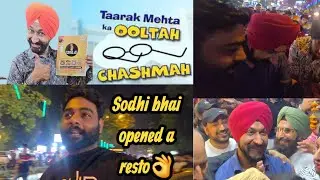 Taarak Mehta wale Roshan Singh Sodhi ka Restaurant! 🤩 | Veer Ji Malai Chaap | tmkc fans🥰