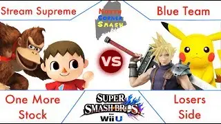 Sm4sh Doubles - BobbyWasabi/) vs. LVL3 CPU/Lazer - NCS: One More Stock