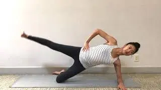 Soar Through Rocky Pregnancy Symptoms With Full Body Prenatal Pilates Side Leg Lifts