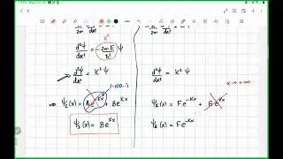 Delta Function Well (Bound State)