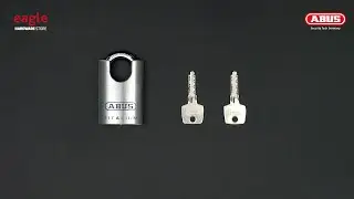 [135] ABUS 96CSTI/50 #EC75 50mm Titalium Padlock Closed Shackle (EAGLE)