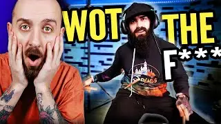 EL ESTEPARIO | Skrillex - Ragga Bomb - EXTREME DRUM & BASS COVER |  REACTION