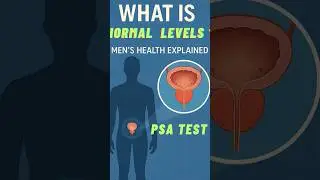 PSA test for men | PSA Blood Test Normal Ranges #psatest #prostatecancer