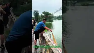 A Clever Lake Fishing Hack with the Round Net! 🎣 Simple Trick to Catch More Fish