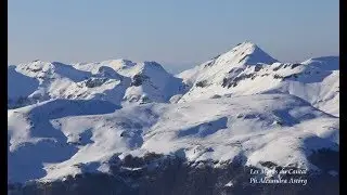 MON BEAU CANTAL  33 LES Monts du CANTAL en Hiver Vues aériennes