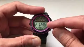 SKMEI (Model 1096) - Set time and date