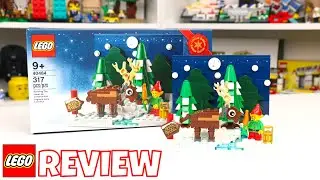 Santa's Front Yard LEGO GWP Review 🎅🏻 - Set #40484