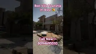 Best Villa Township in Jaipur🏡 call Now :- 8094695510 #galaxy #villainjaipur #luxuryhomes #ytshorts