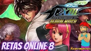 PS4 Kof XIII Global Match Beta Test 3 Retas Online Casuals 8