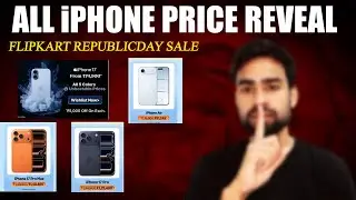 All iPhone Price Revealed in Amazon & Flipkart Republic day sale Buy now or wait 