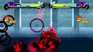 Goku Terror VS Vegeta Terror || Jumpforce Mugen 1 Round !!!