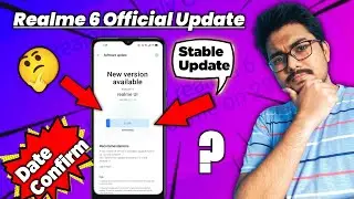 Realme 6 Realme UI 2.0 Stable Update date confirm?