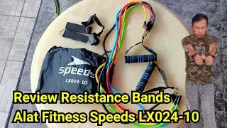 Review Resistance Bands Speeds LX024-10 - Karet Alat Fitness Untuk Melatih Otot
