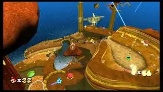 Super Mario Galaxy: The Bell on the Big Tree - 68 Coins Collected (Max Coins)