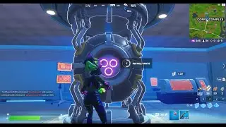Collect three Alien Devices, then activate the Countermeasure Device underneath Corny Complex