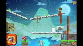 Hambo Trigger Happy level 4-23 Walkthrough Gameplay (Gold Medal Level 23 Solution)