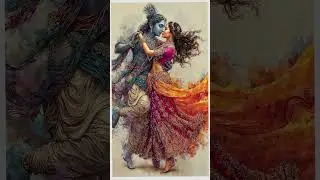 Radhe Krishna Love Status 🙏🥰💥 Amazing Video peaceful music #short#status#new#viral#video#trend...