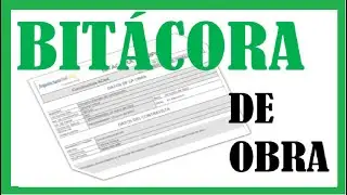 Bit&aacute;cora de obra