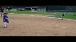 Best Buy Saratoga T-ball team in action
